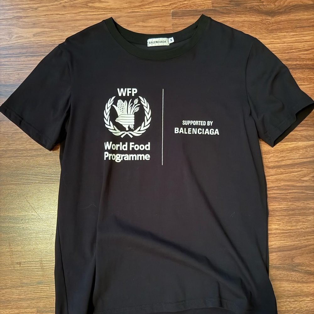 Balenciaga world food shirt